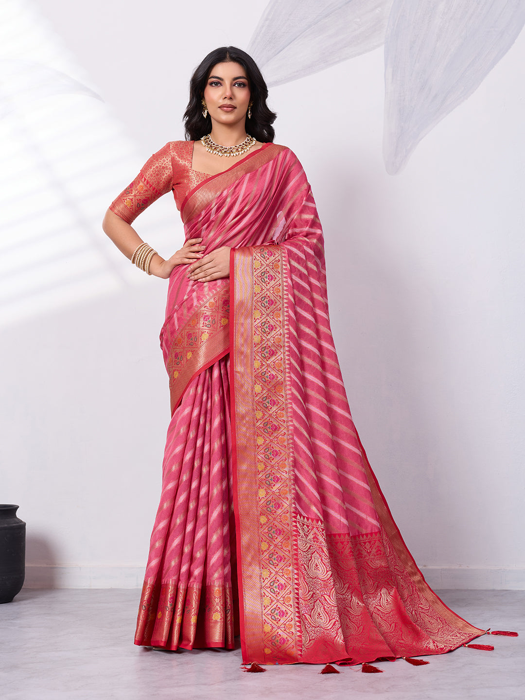 Banarasi Organza Silk Saree