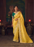 The 'Sunlight Emerald' Saree (SA-464 GS-98)
