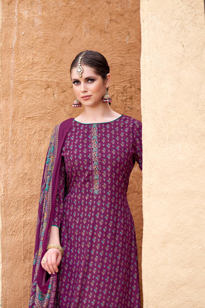 'Sohini Shawl' Collection: Pure Pashmina Suits (D-39)