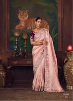 The 'Blush Regal Brocade' Saree (SA-465 GS-98)