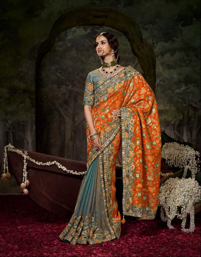 Grand Monarch Saree (14180 GS-33)