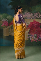 Yellow Royal Amber Saree
