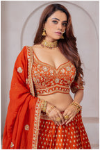 Floral Majesty Lehenga (15013 GA-39)