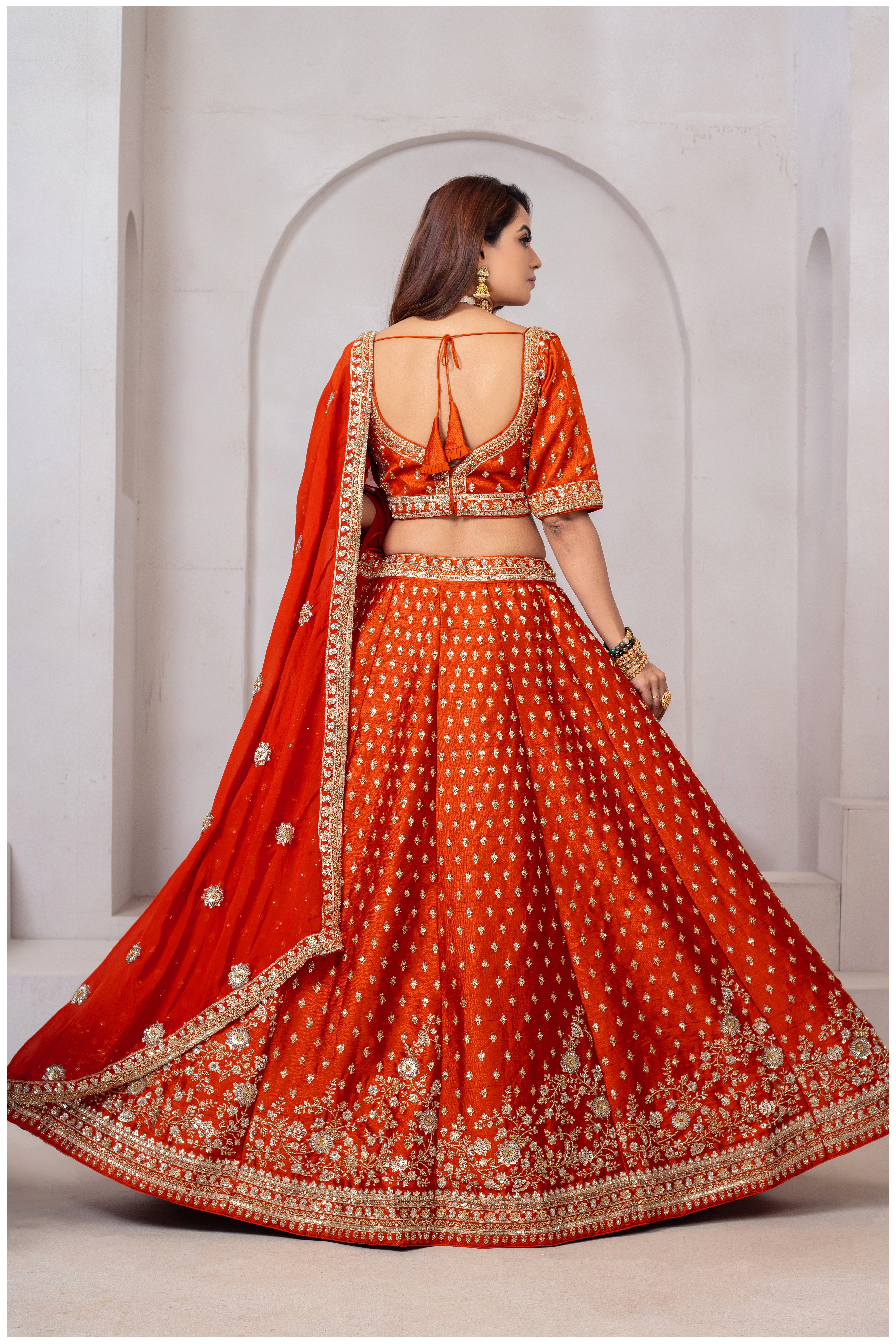 Floral Majesty Lehenga (15013 GA-39)