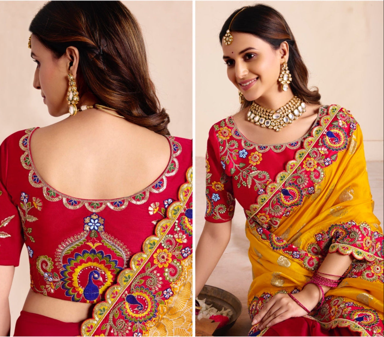 Swarna-Rati Silk Splendor Saree