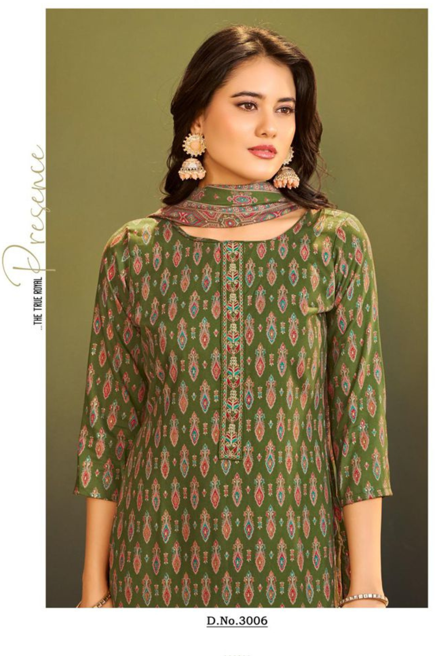 SUNRISE 'Safar Winter' Collection: Viscose Pashmina Suits (D-39)