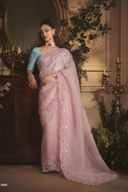 The 'Cotton Candy Dream' Saree (5485 GS-98)