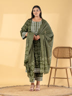 Forest Frost: Cotton Silk Suit