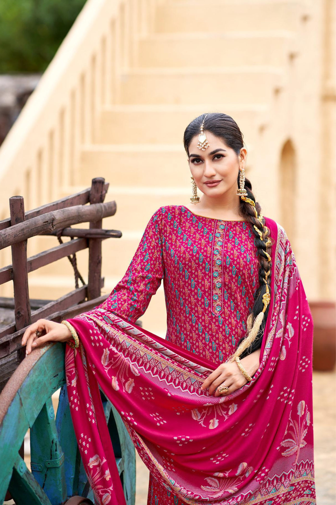 'Sohini Shawl' Collection: Pure Pashmina Suits (D-39)