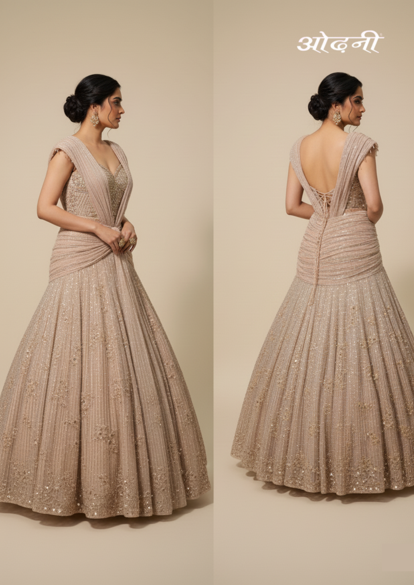 Elegant modern gown (DC-25014 D-56) Secondary image
