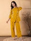 Floral Embroidered Cotton Co-ord Set
