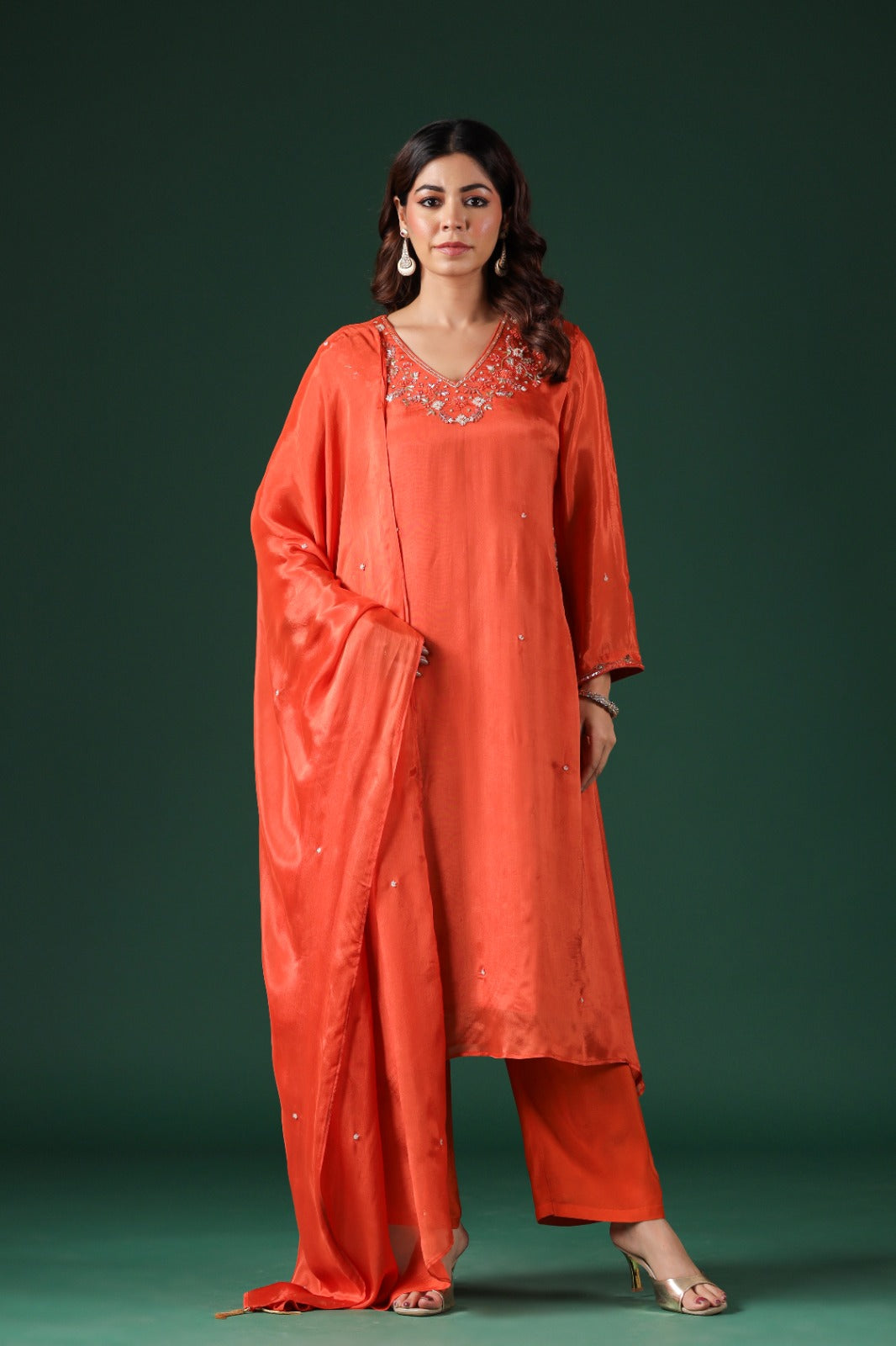 Elegant minial kurti set (25-2022 R-7) Main image