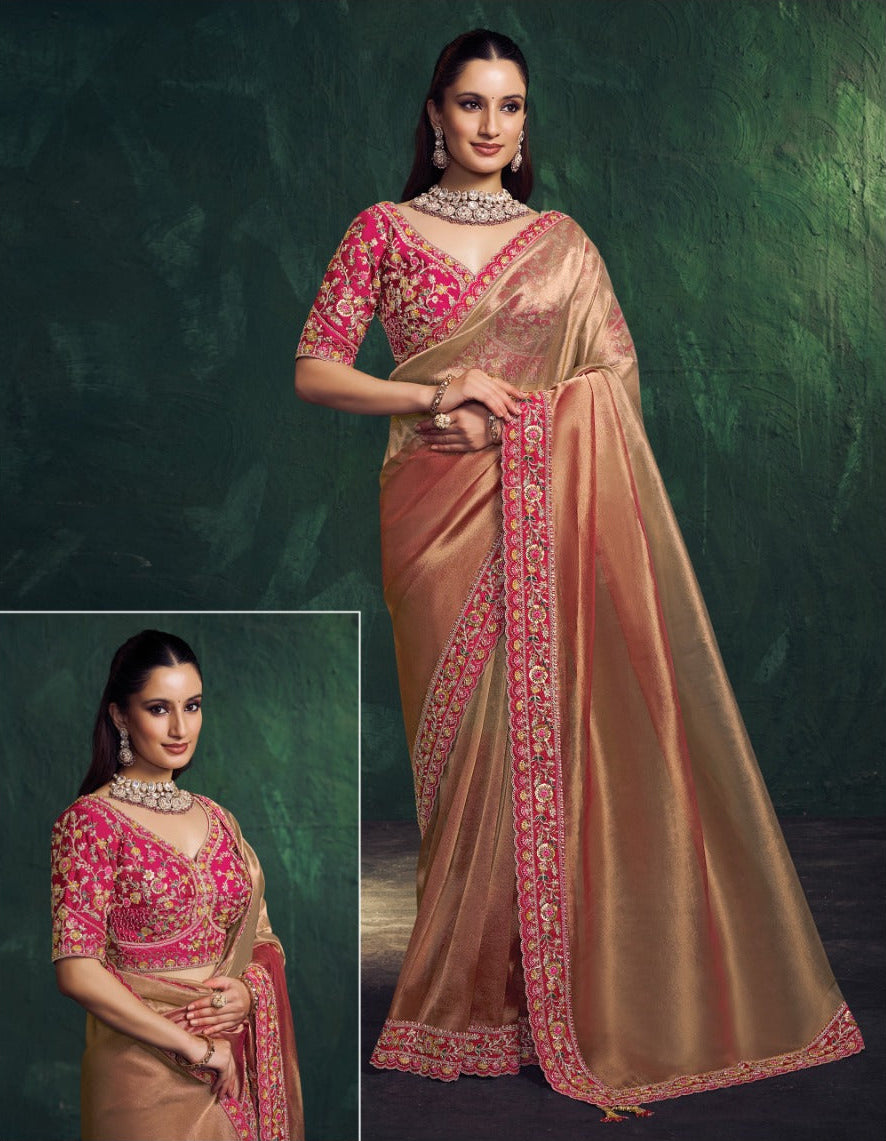 Radiant Tissue Grace Saree (26204 GS-140)