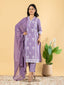 The Lavender Haze Embroidered Set
