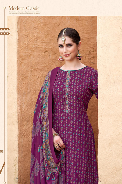 'Sohini Shawl' Collection: Pure Pashmina Suits (D-39)