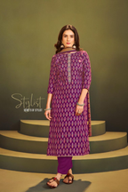 SUNRISE 'Safar Winter' Collection: Viscose Pashmina Suits (D-39)