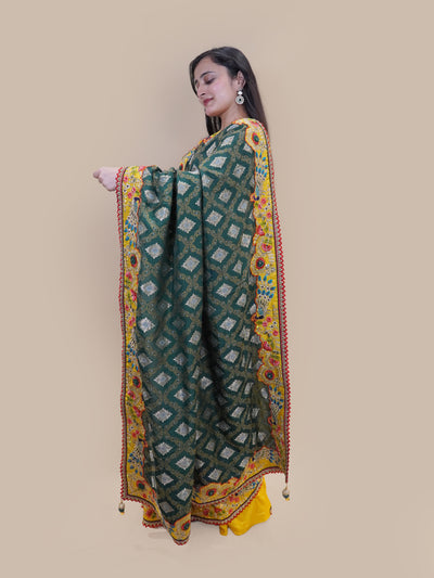 Forest Brocade Grandeur Silk Saree (HOUSEFULL-66 GS-43)