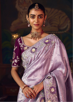 The 'Lavender silk Dream' Saree (SA-469 GS-98)