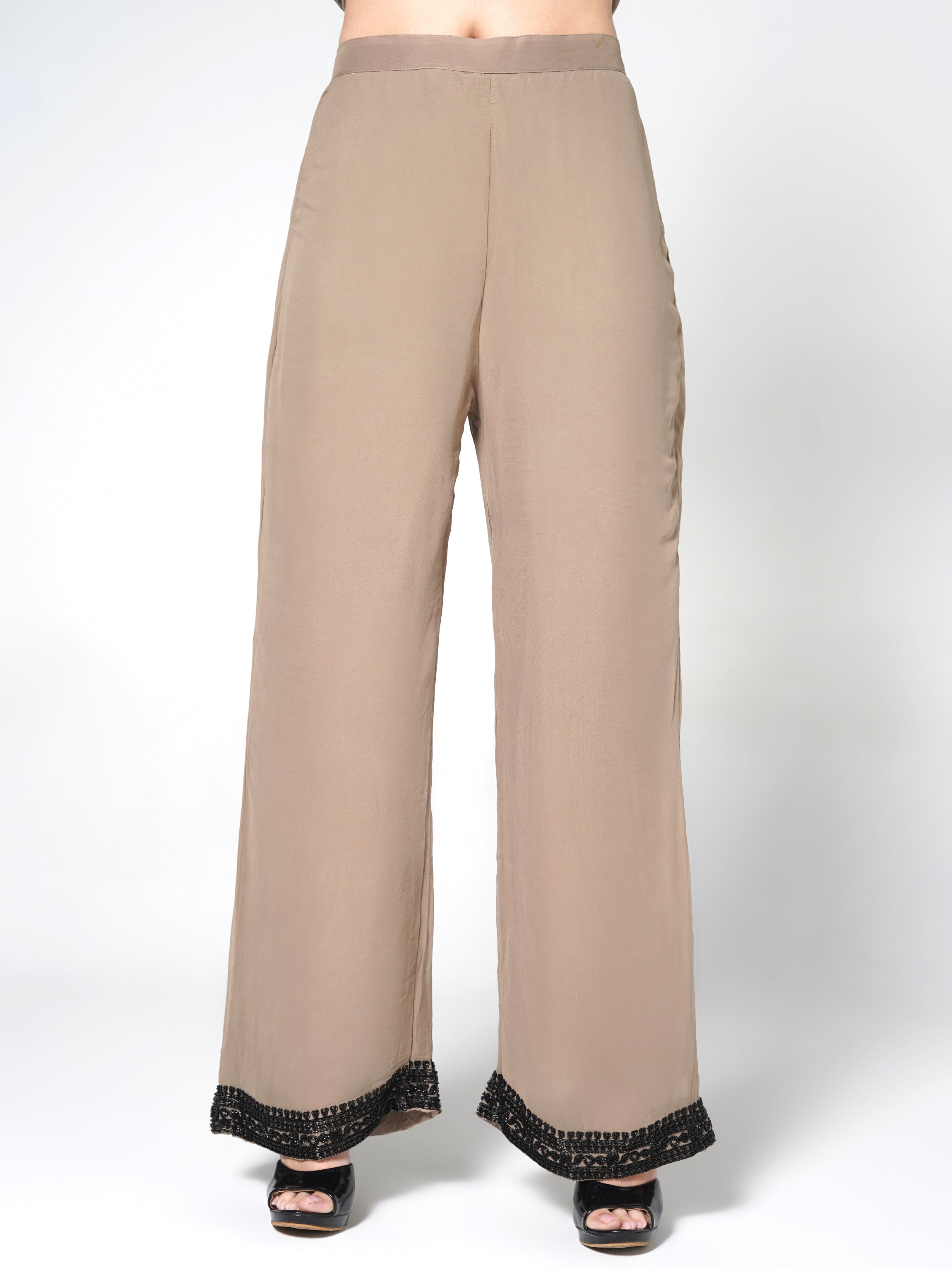 Classic chic nude kurti set