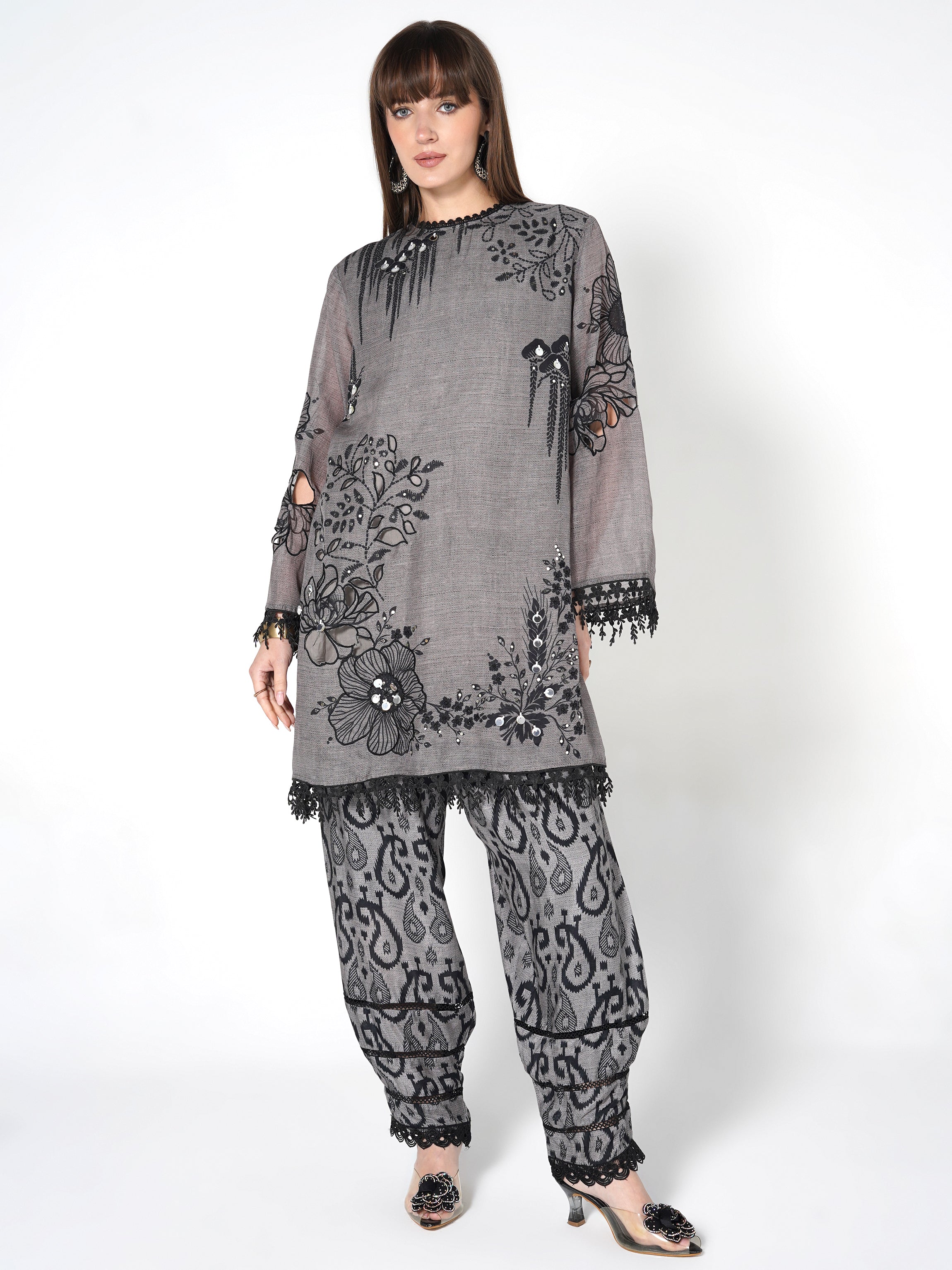 Floral Printed Co-ord Sets Secondary image