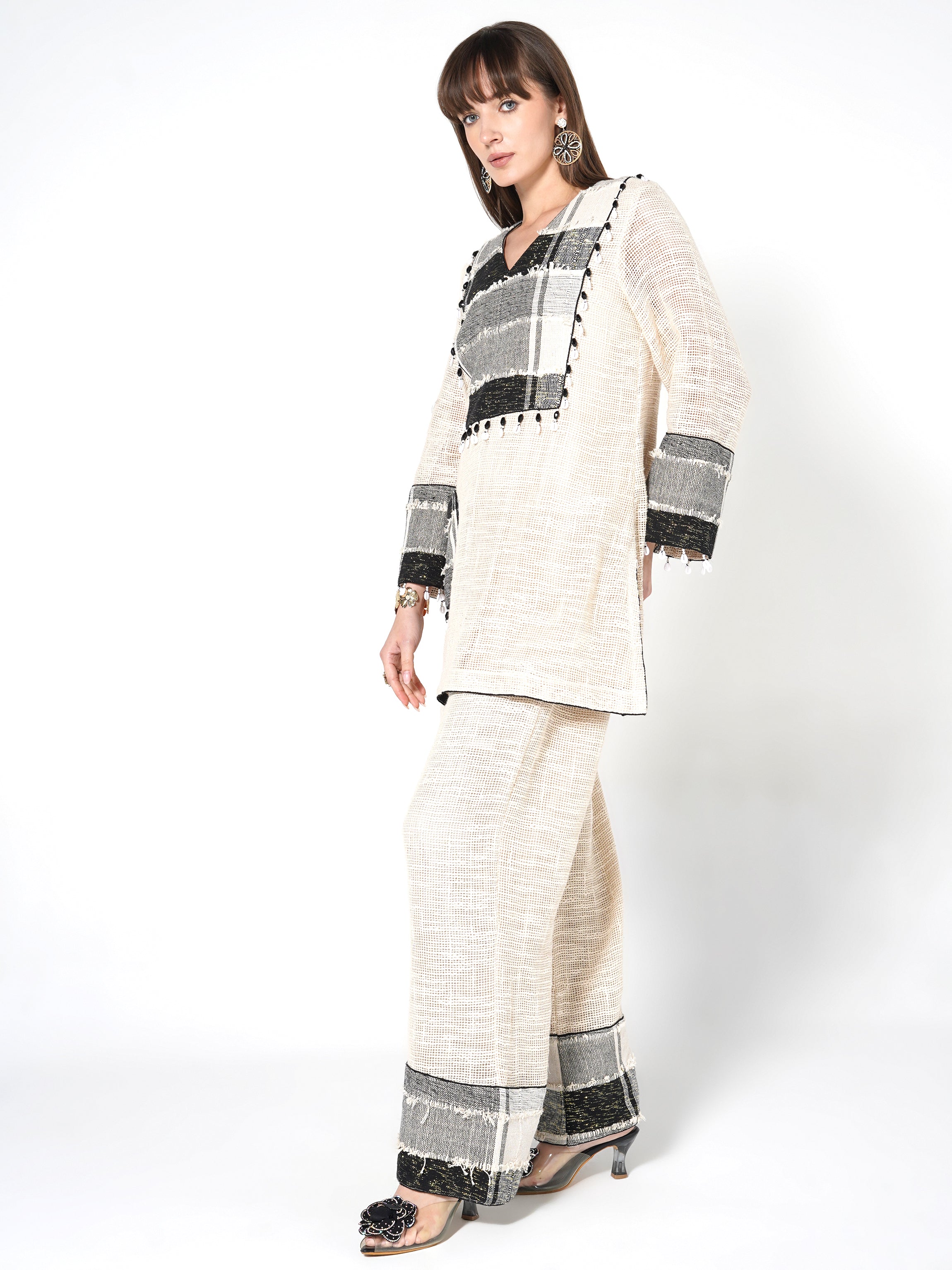 Sophisticated Printed Co-ord Set Secondary image