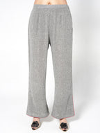 Elegant Grey Ethnic Two-Piece Ensemble