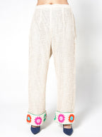 Multicolor Flower Print Kurta & Palazzo Set