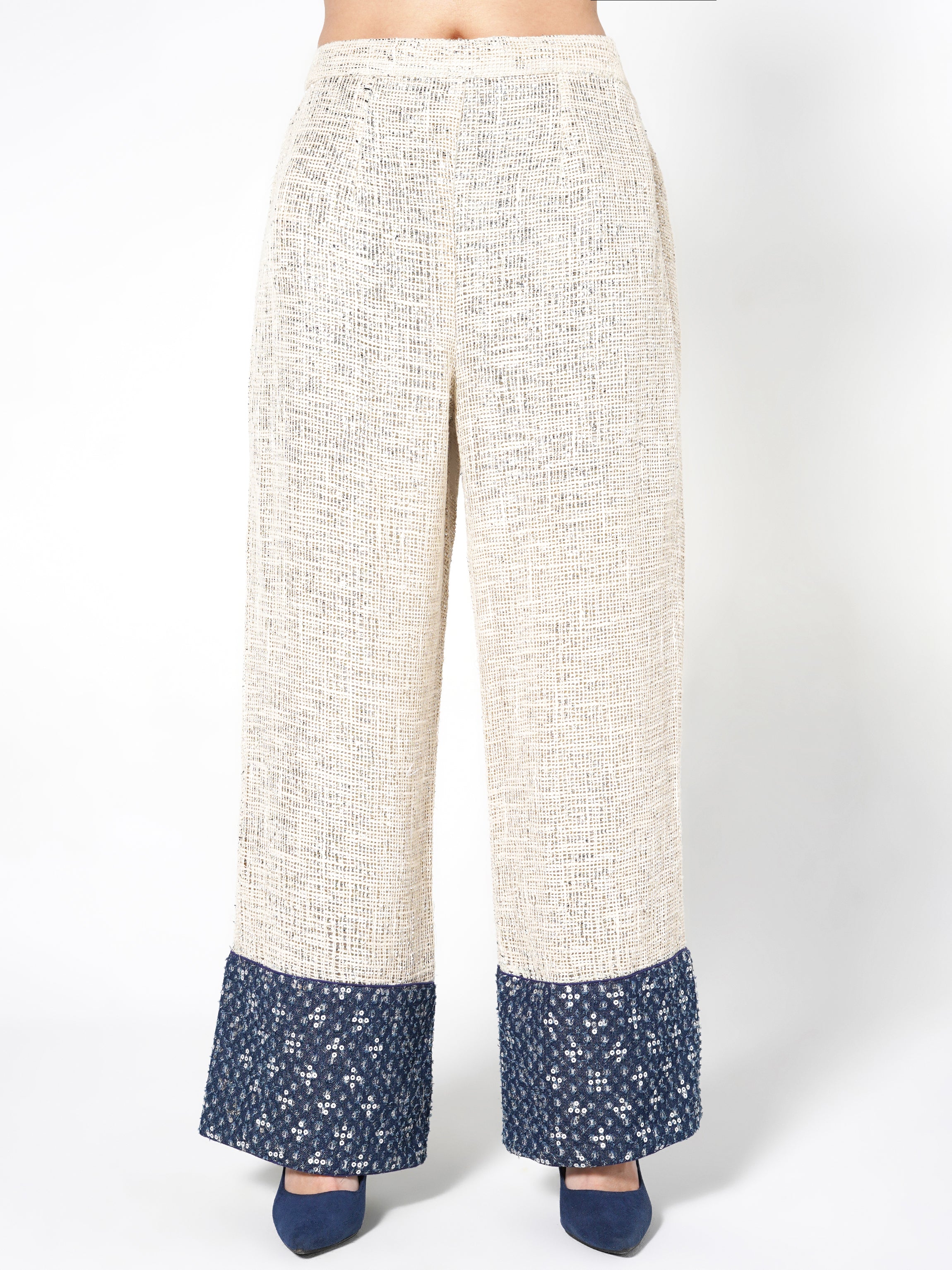 Indigo Printed Shirt Co-ord Set