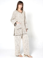 Modern Fusion Kurti & Trouser Set