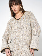 Modern Fusion Kurti & Trouser Set