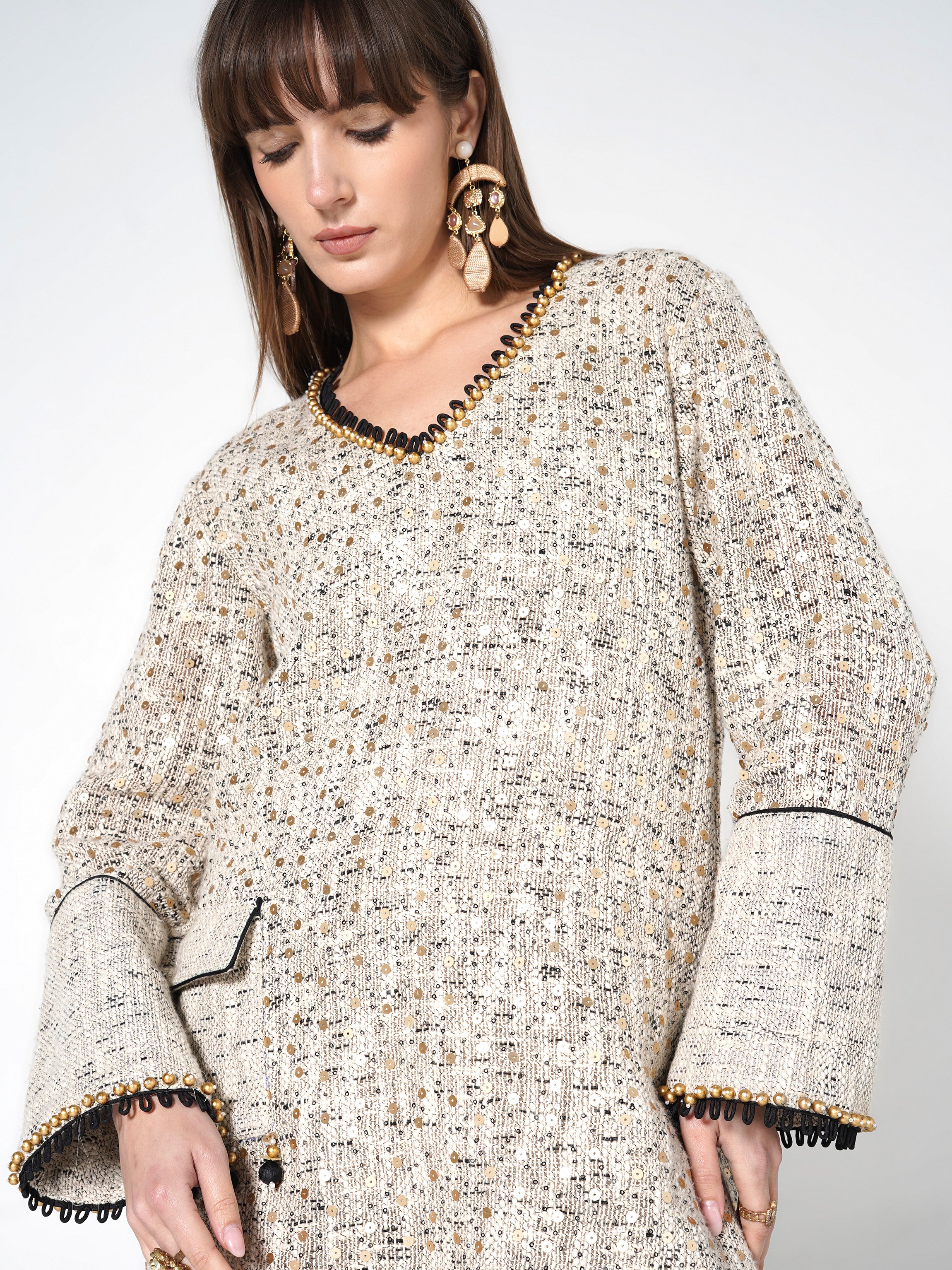 Modern Fusion Kurti & Trouser Set