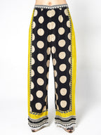 Floral & Polka Dot Fusion Kurti Set