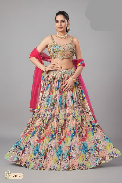 The Carnival Crush Lehenga (2402 M-18)