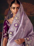 The 'Lavender silk Dream' Saree (SA-469 GS-98)