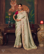 The 'Iridescent Rose' Saree (SA-470 GS-98)