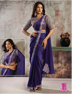 Purple Statement Saree