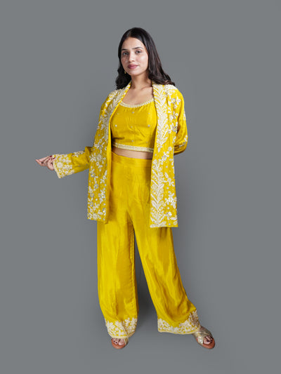 Marigold Sunburst Jacket Set (MR-3467 GA-22)