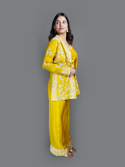 Marigold Sunburst Jacket Set (MR-3467 GA-22)