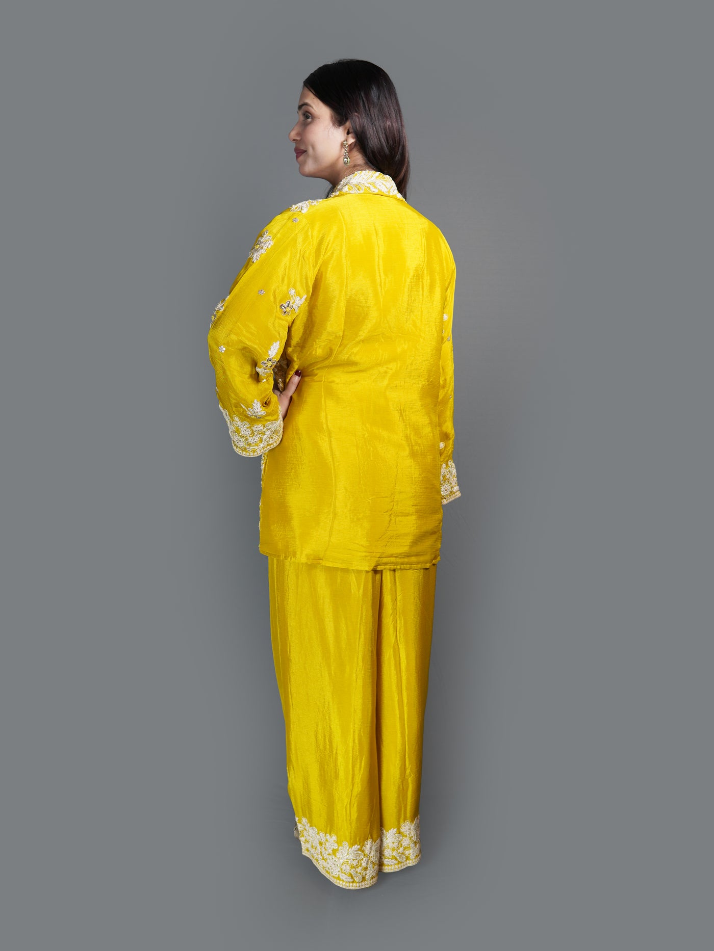 Marigold Sunburst Jacket Set (MR-3467 GA-22)