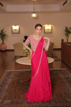 Gilded Aurora Lehenga (BH21-702 B-23)