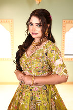 Zesty Garden Floral Lehenga (924-A D-17)