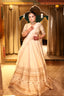 Regal Ivory & Gold Bridal Lehenga (S1S25 B-55)