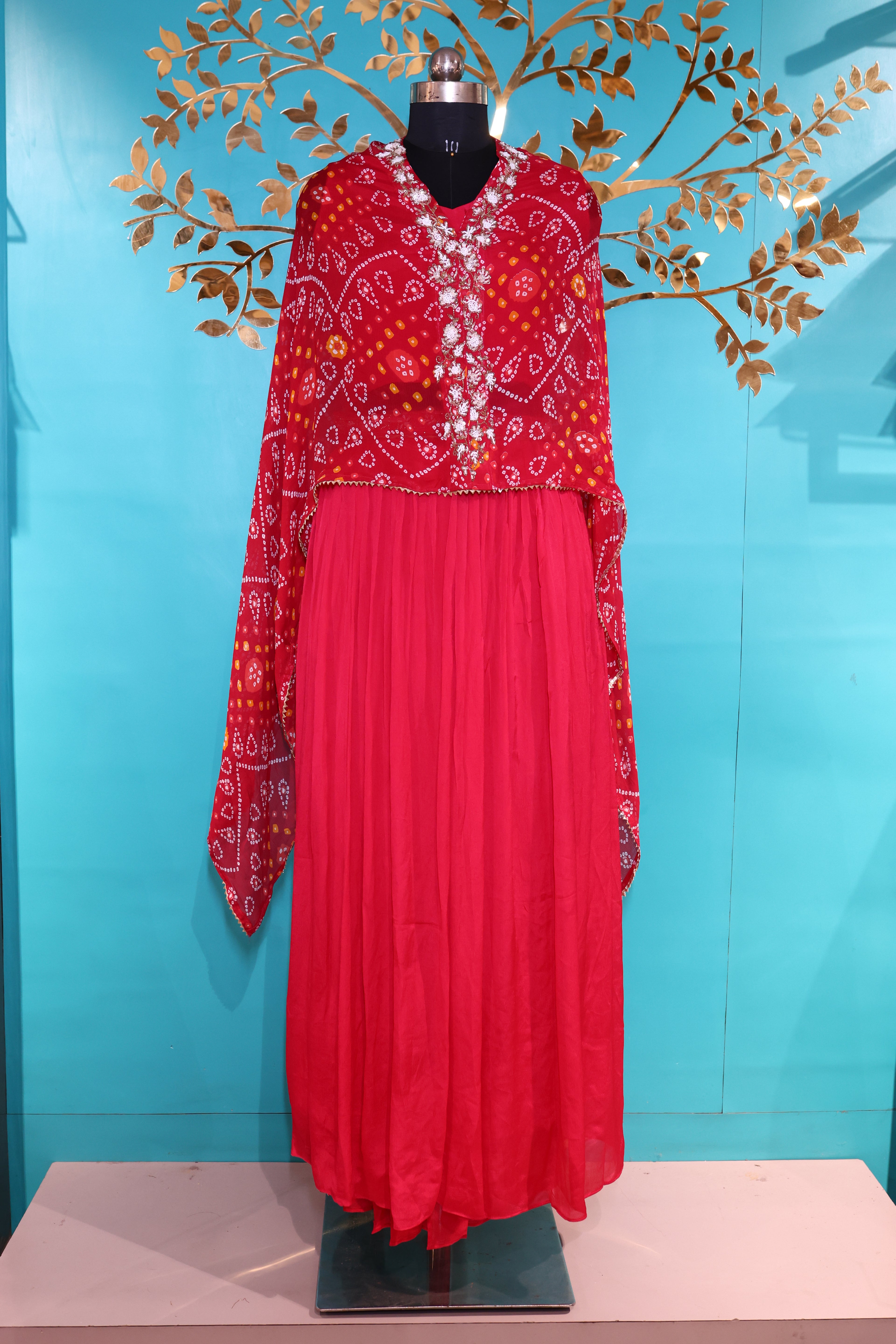 Bandhani Bliss Gown (6071 B-32)