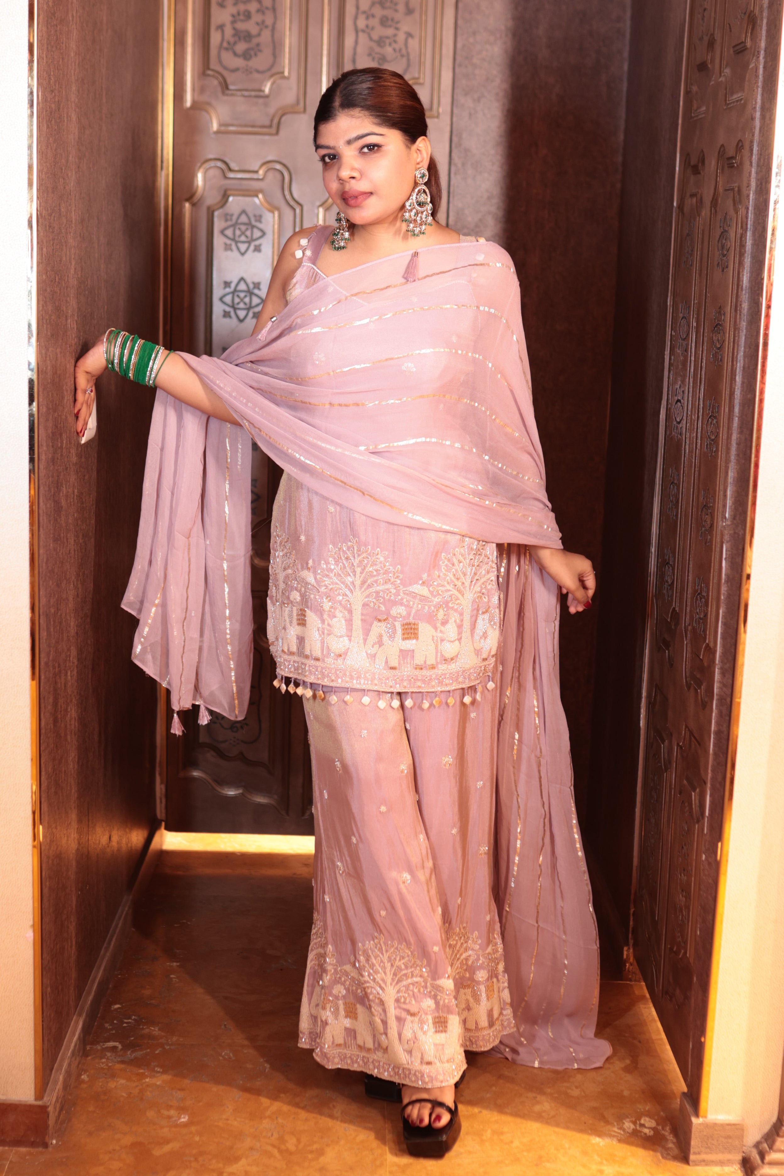 Royal Heritage Sharara Suit ( 2479 M-17) Main image