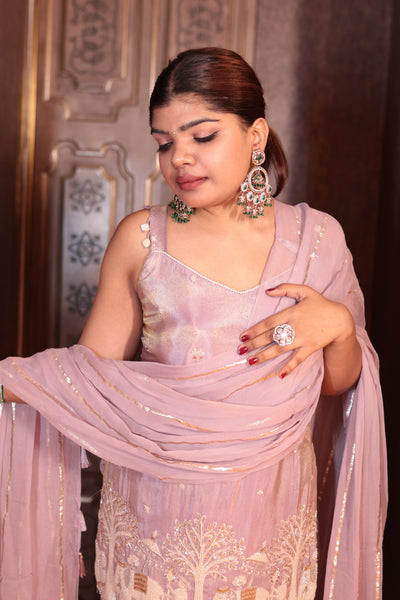 Royal Heritage Sharara Suit ( 2479 M-17)