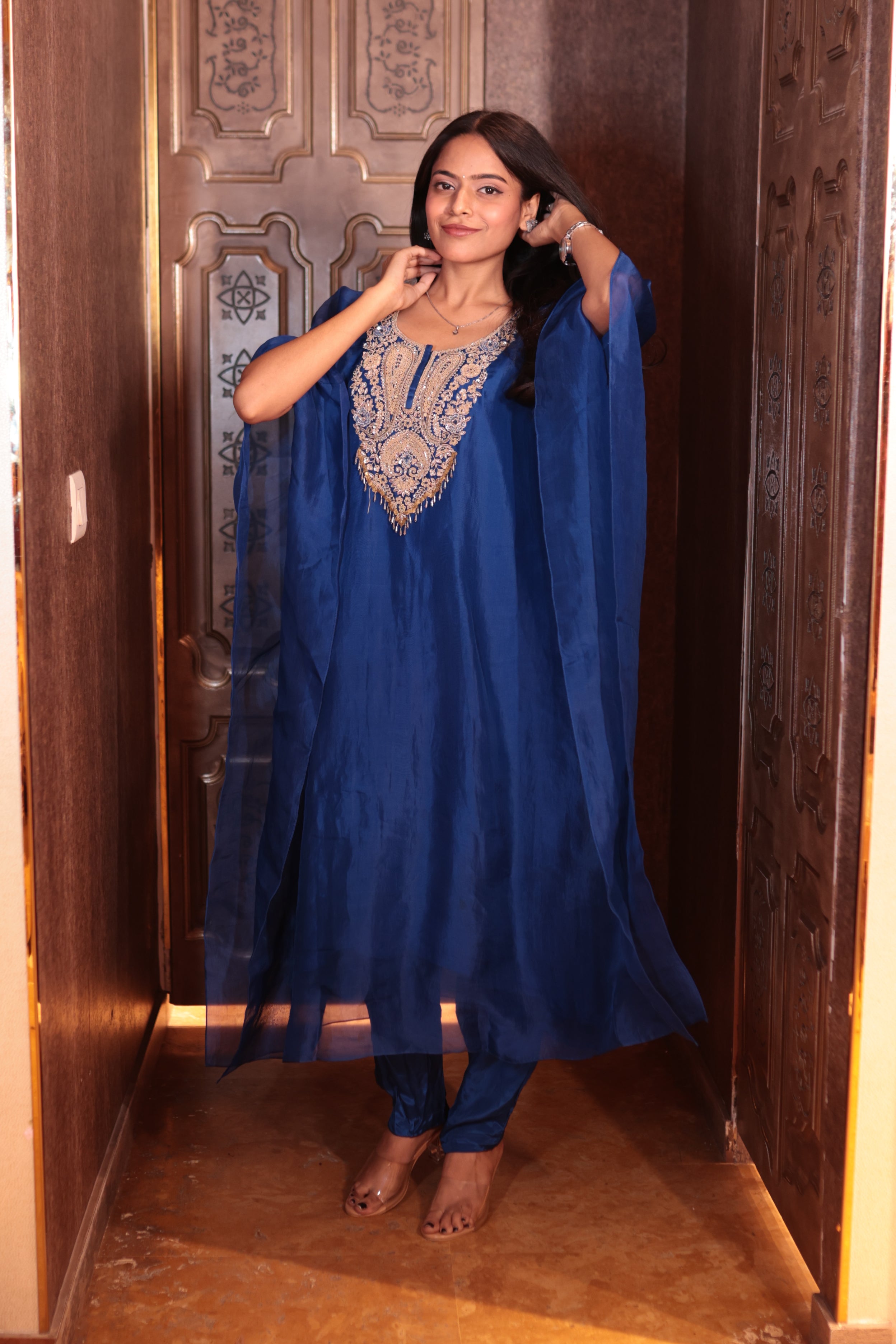 Royal Empress Kaftan Kurti Set ( 11734 BS-34) Secondary image