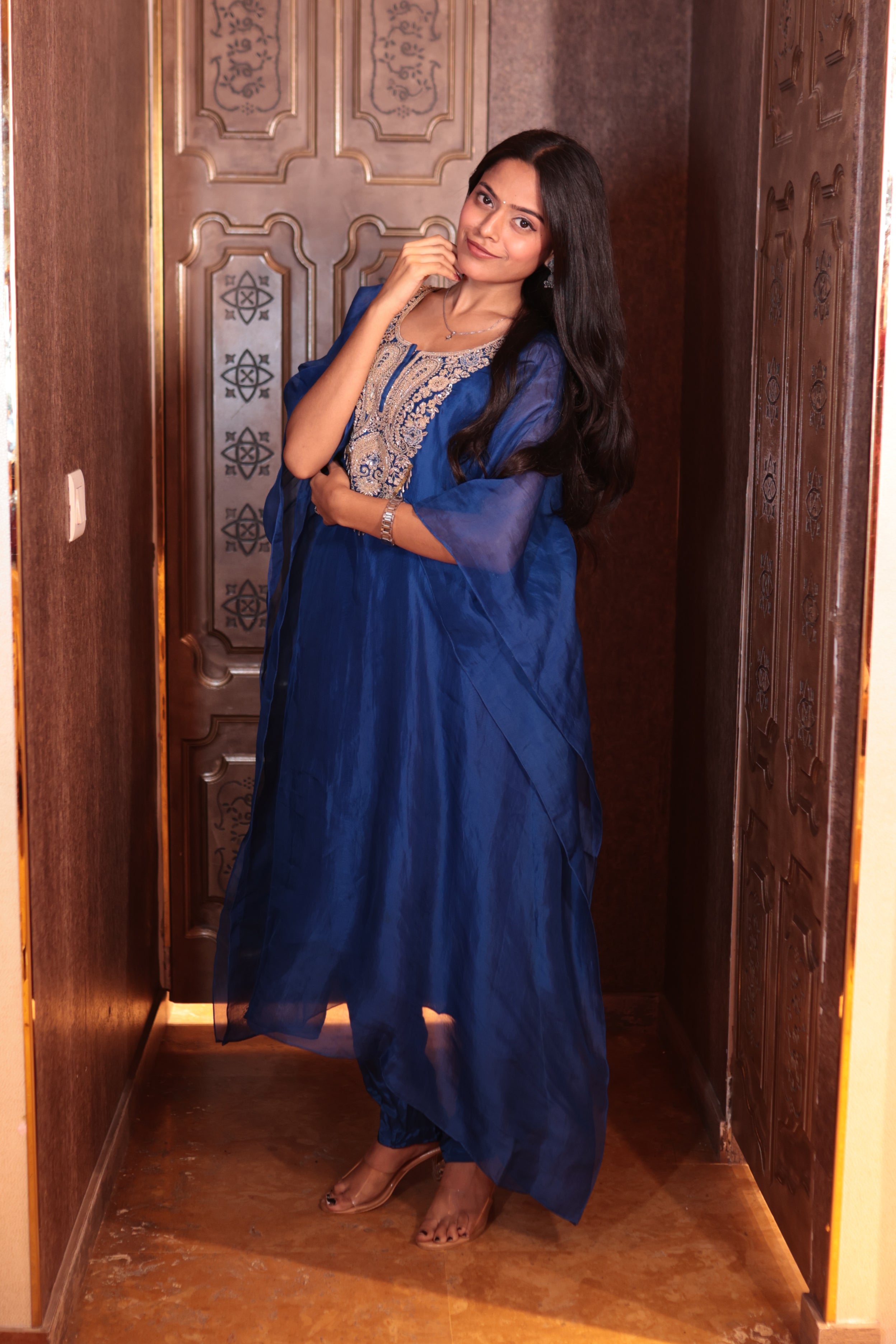 Royal Empress Kaftan Kurti Set ( 11734 BS-34)