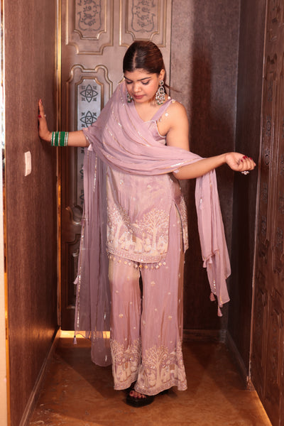 Royal Heritage Sharara Suit ( 2479 M-17)
