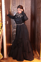 Midnight Rhapsody Tiered Gown (1960 B-13)