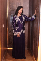 Regal Amethyst Jacket Ensemble dress ( SN36 B-83)